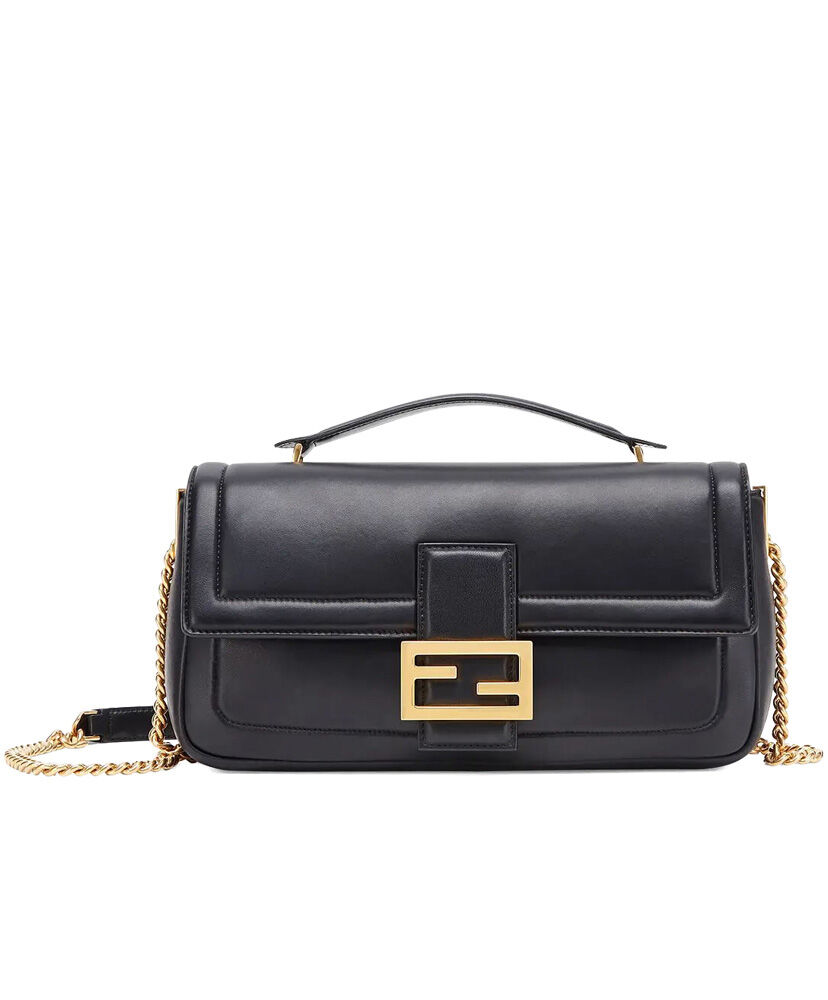 Fendi Baguette Chain Bag 8BR7835 Black